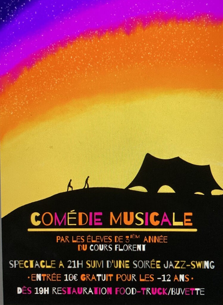 Météore, spectacle de comédie musicale organisé dans le cadre du Festi-vaux, le festival de musique de Fontvalley aux Vaux de Millac.